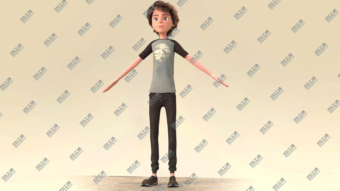 images/goods_img/20210313/3D TOON BOY 2 - RIGGED model/2.jpg